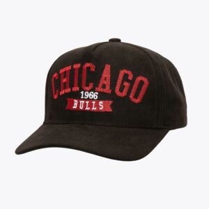 Mitchell-Ness-Black-Chicago-Bulls-Suede-Pro-Adjustable-Hat-300x300
