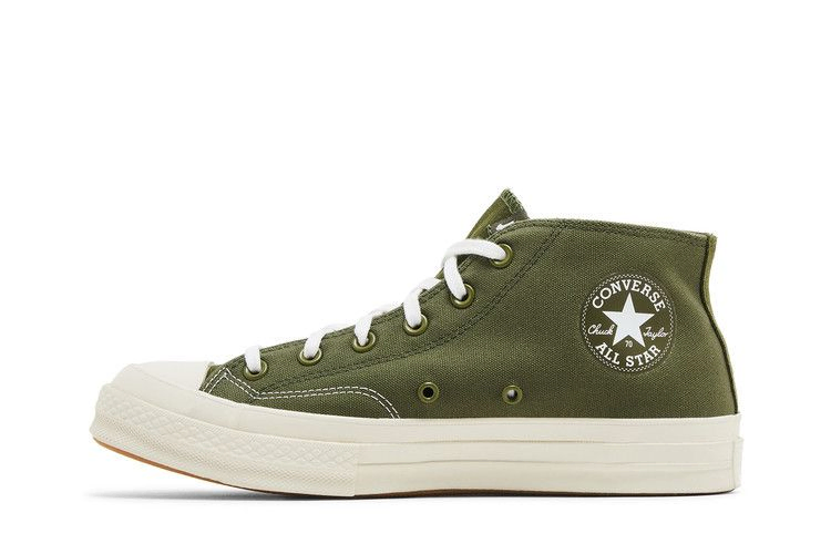 Кроссовки Undefeated x Converse Chuck 70 Mid 'Chive Parchment'