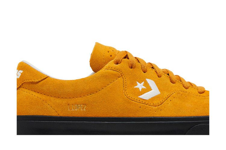 Кроссовки Converse Louie Lopez Pro Low 'Mono Classic Suede - Saffron Yellow'