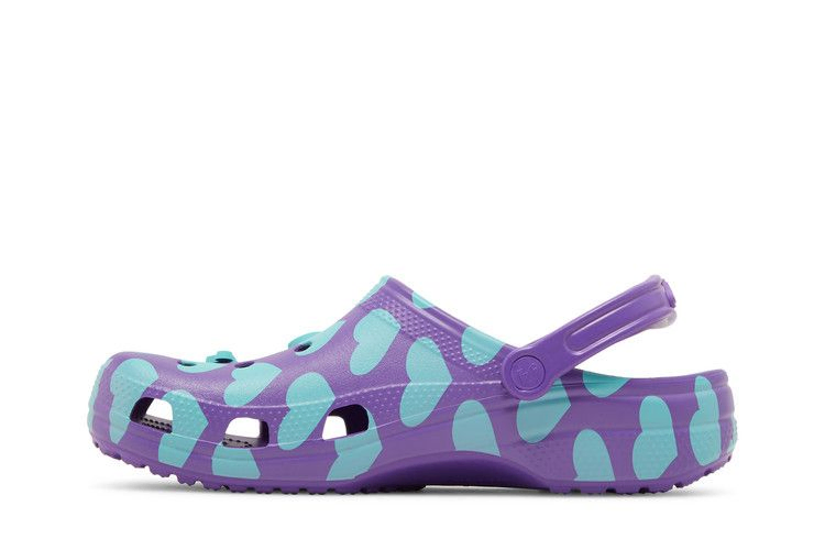 Сабо Awake NY x Crocs Classic Clog 'Home Is Where The Heart Is - Purple'