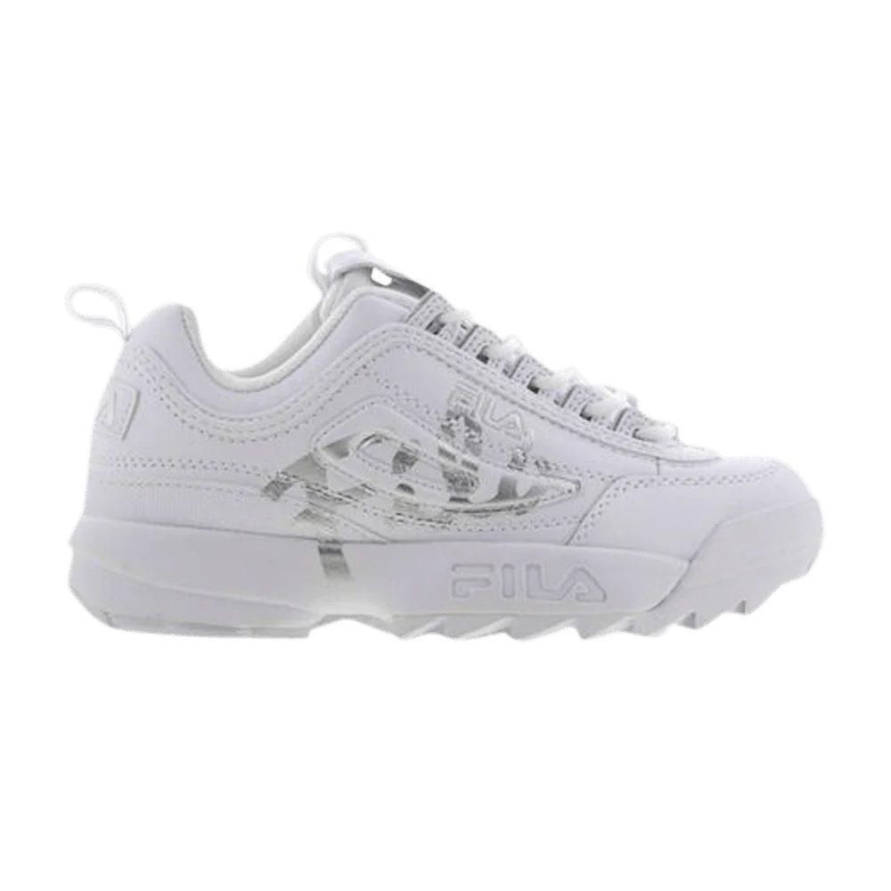 Krossovki-Fila-Wmns-Disruptor-2-Script-White