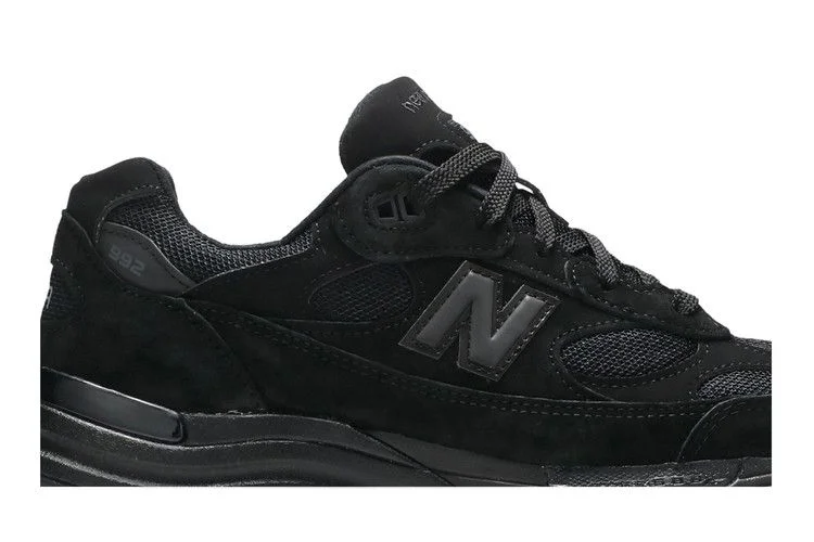 Кроссовки New Balance 992 Made in USA 'Triple Black' 2021