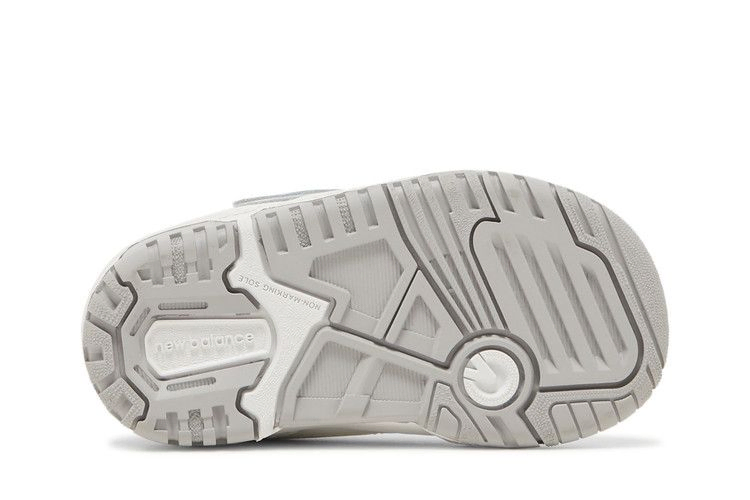 Кроссовки New Balance 550 Bungee Lace Toddler 'White Grey'
