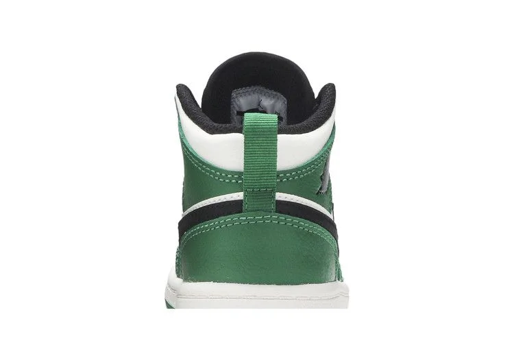 Кроссовки Air Jordan 1 Mid SE PS 'Pine Green'