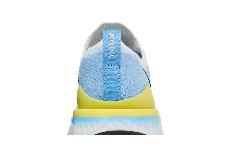 Кроссовки Nike Wmns Epic React Flyknit 2 'White Light Blue'