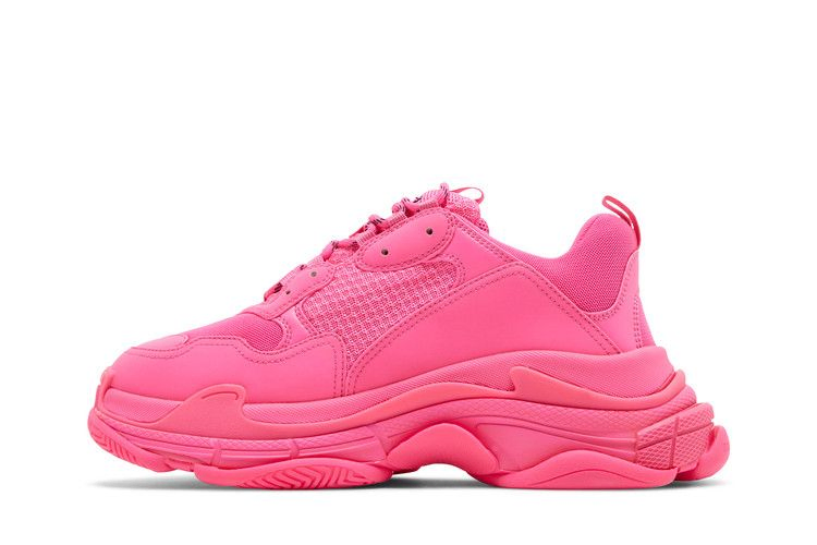 Кроссовки Balenciaga Triple S Sneaker 'Fluorescent Pink'