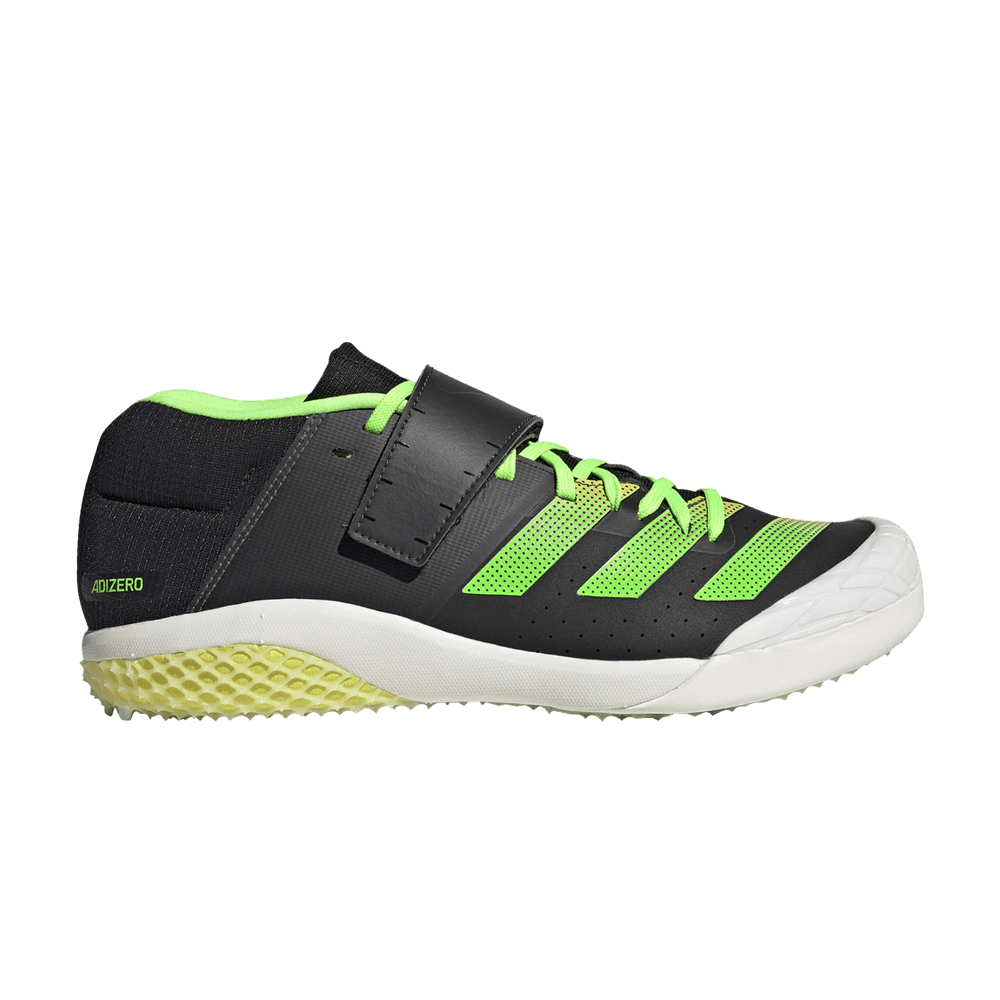 Кроссовки Adidas Adizero Javelin 'Black Solar Green'
