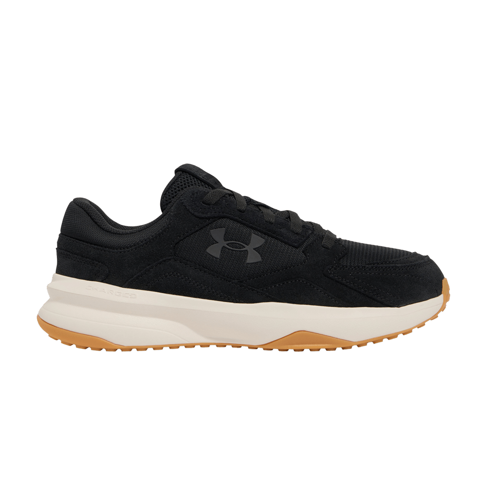 Кроссовки Under Armour Charged Edge Suede 'Black White Quartz'