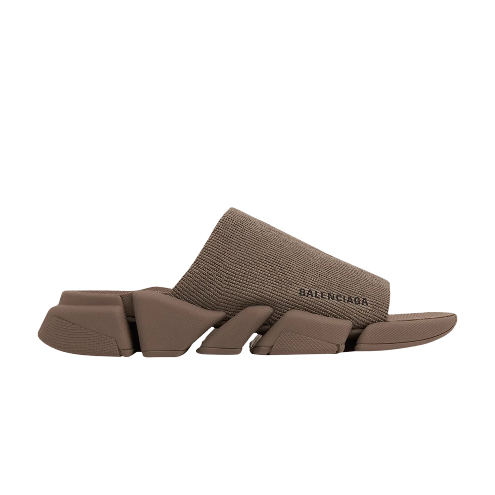 Balenciaga Speed 2.0 Slide Sandal 'Taupe'