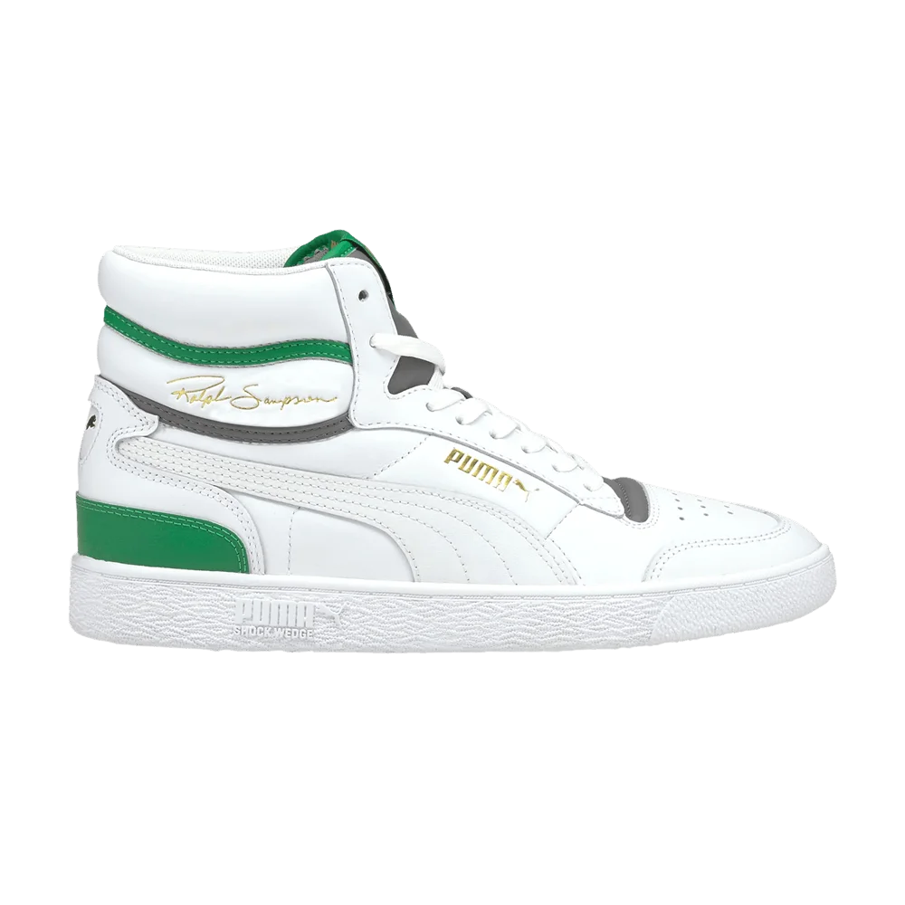 Krossovki-Puma-Ralph-Sampson-Mid-White-Amazon-Green