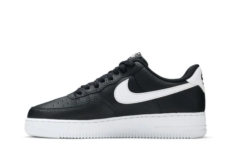 Кроссовки Nike Air Force 1 '07 'Black White Tumbled'