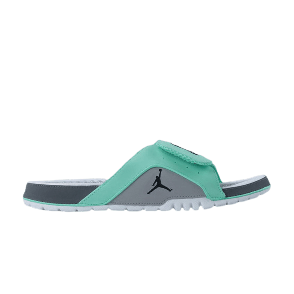 Air Jordan Hydro 4 Retro Slide 'Green Glow'