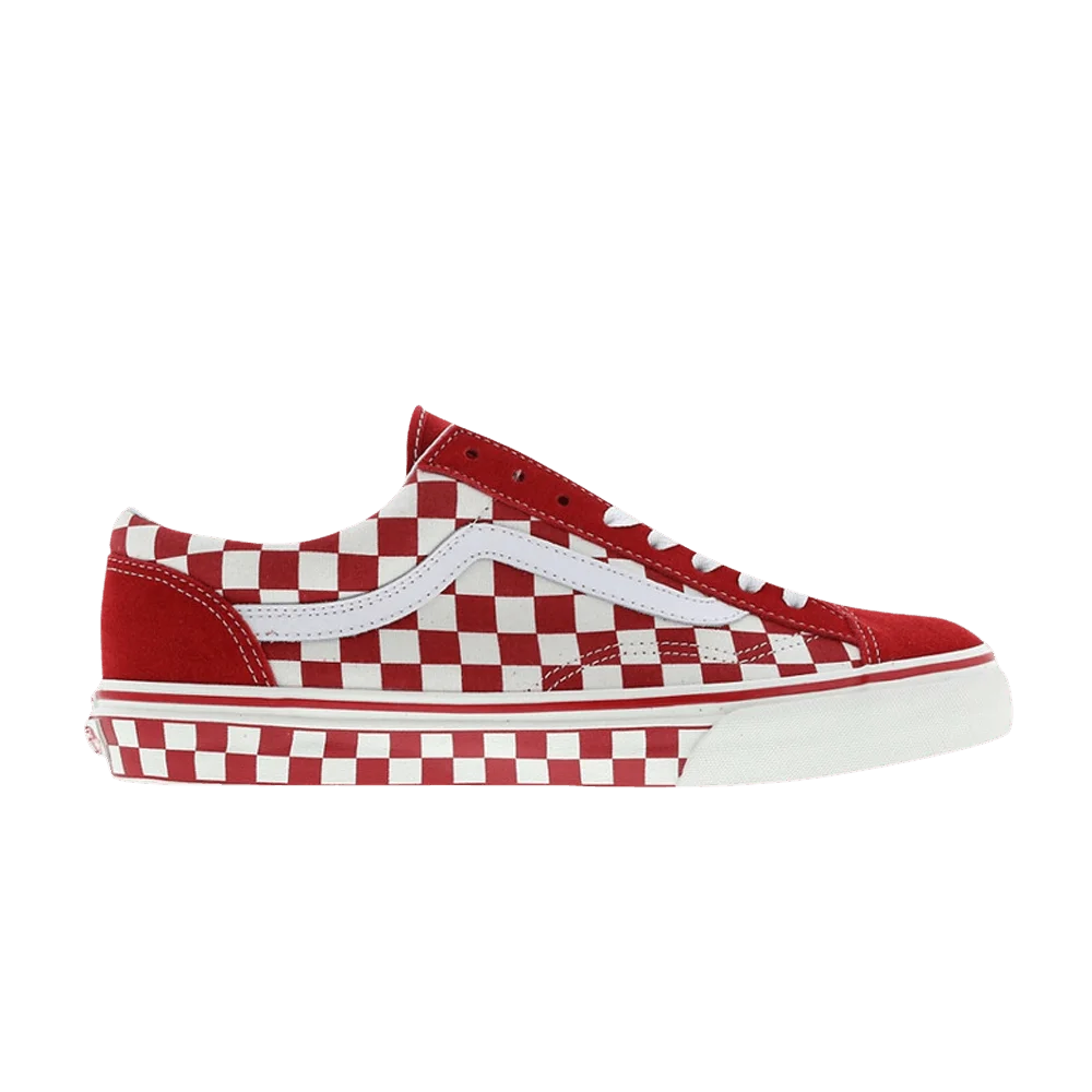 Vans Style 36 'Checkerboard - Racing Red'