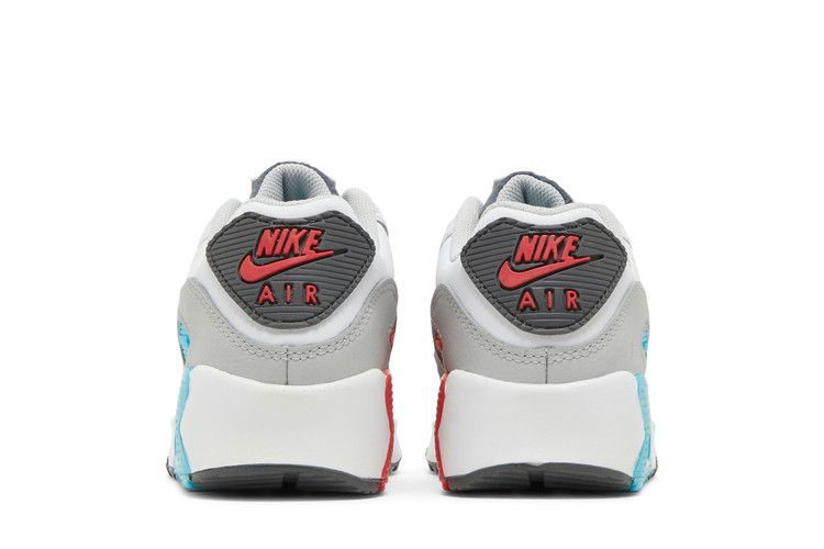 Кроссовки Nike Air Max 90 Leather GS 'White Chlorine Blue'