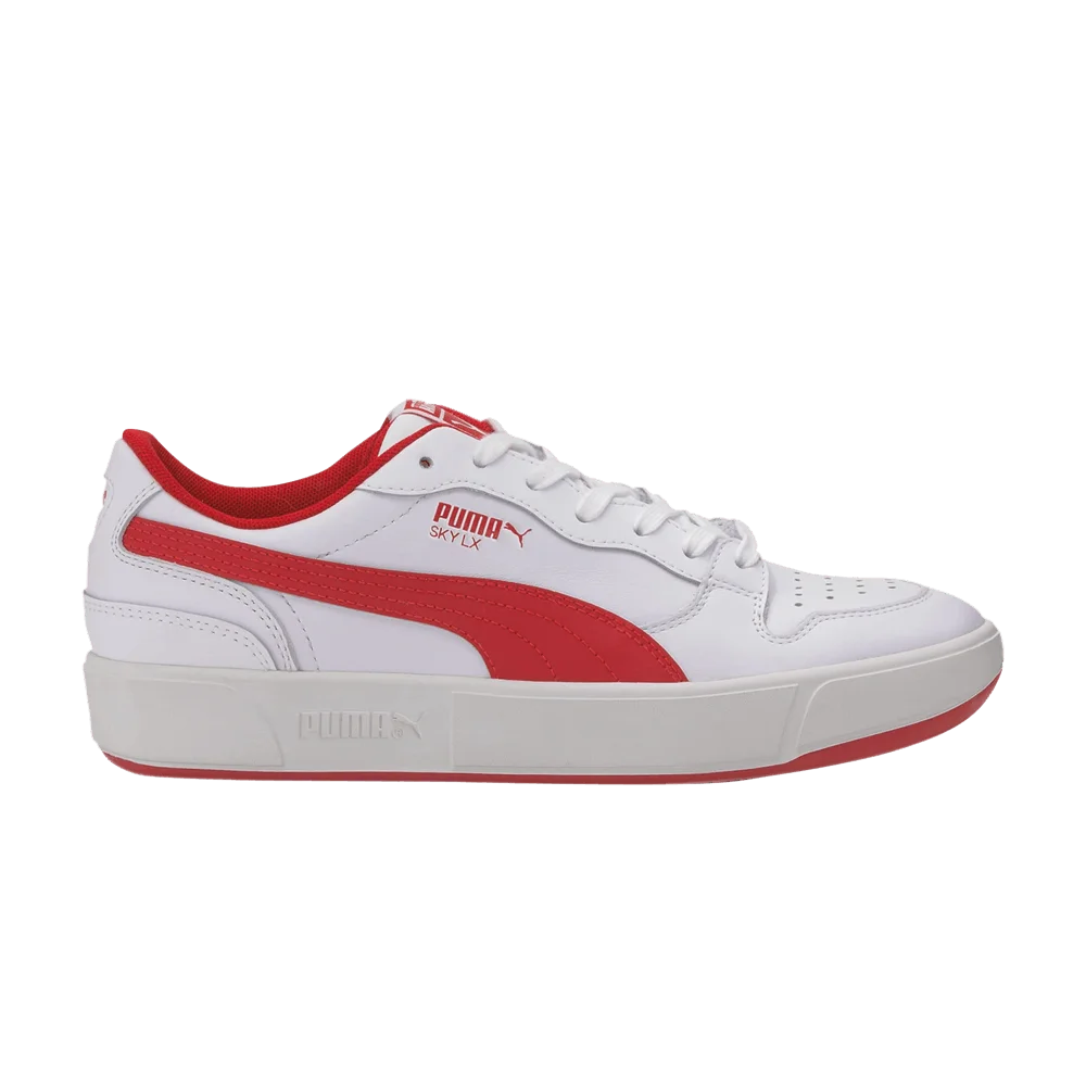 Krossovki-Puma-Sky-LX-Low-White-High-Risk-Red
