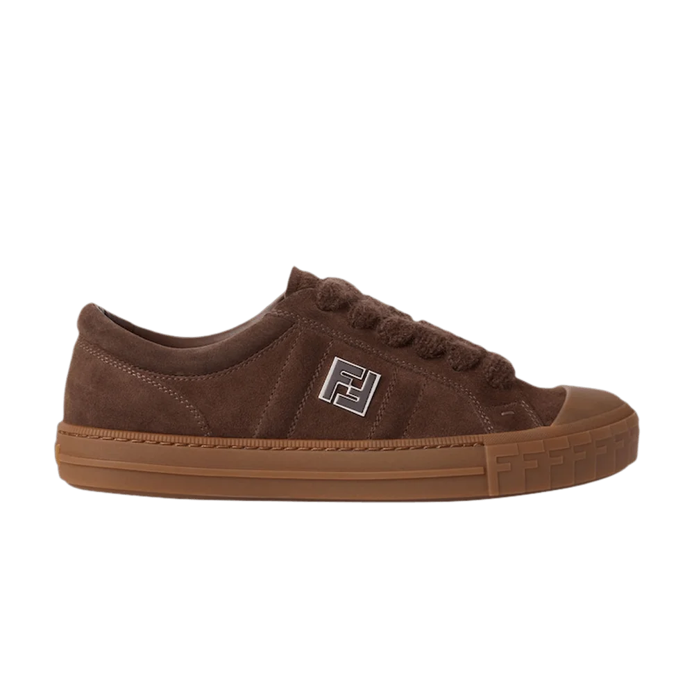 Krossovki-Fendi-Domino-Trainer-Brown