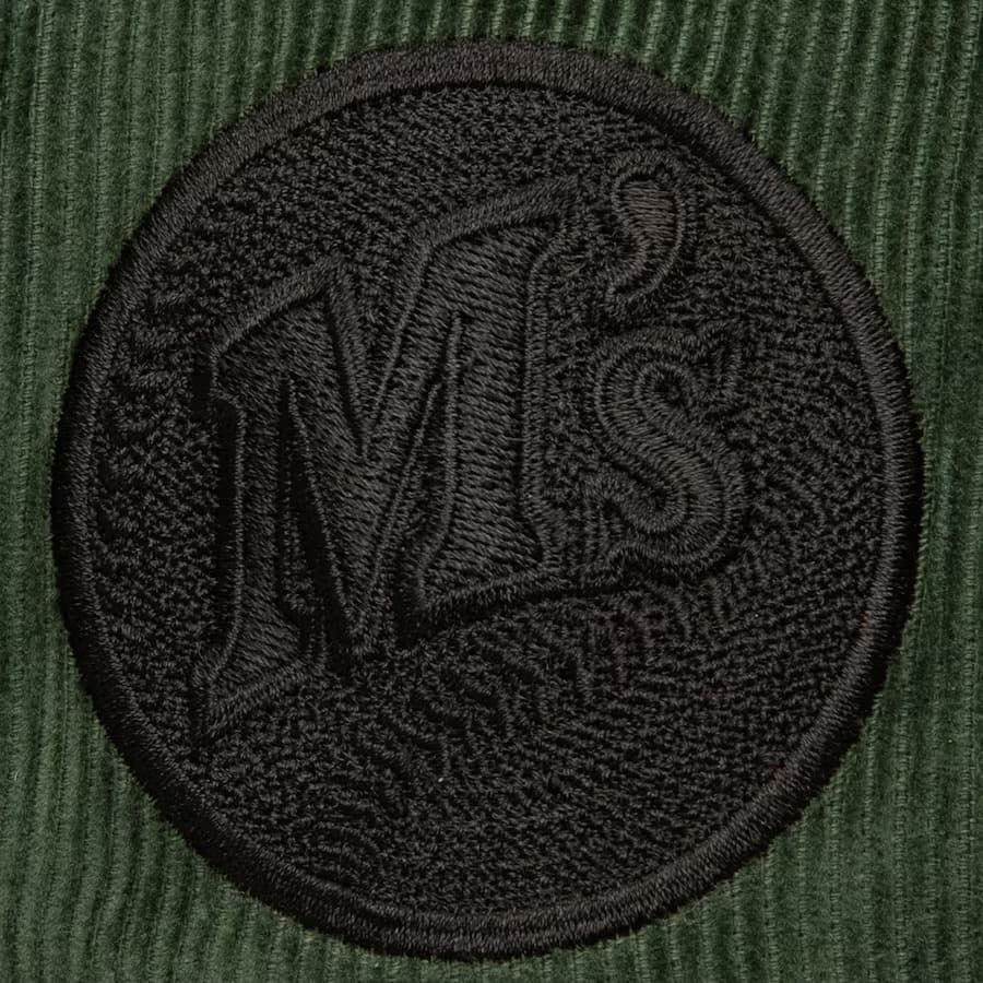 Бейсболка Mitchell & Ness Green Seattle Mariners Cooperstown Collection Corduroy Snapback Hat