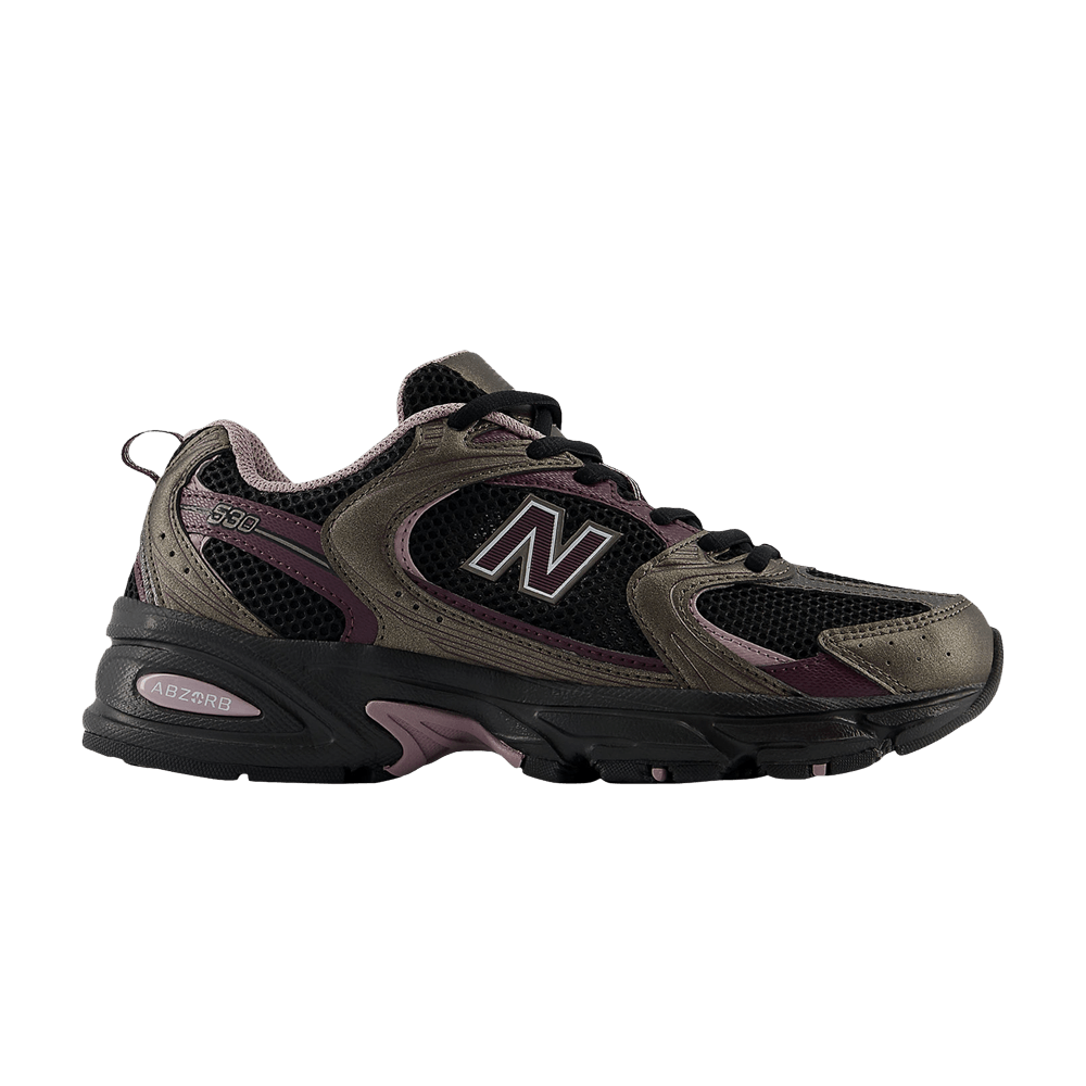 Кроссовки New Balance 530 'Black Metallic Plum Brown'