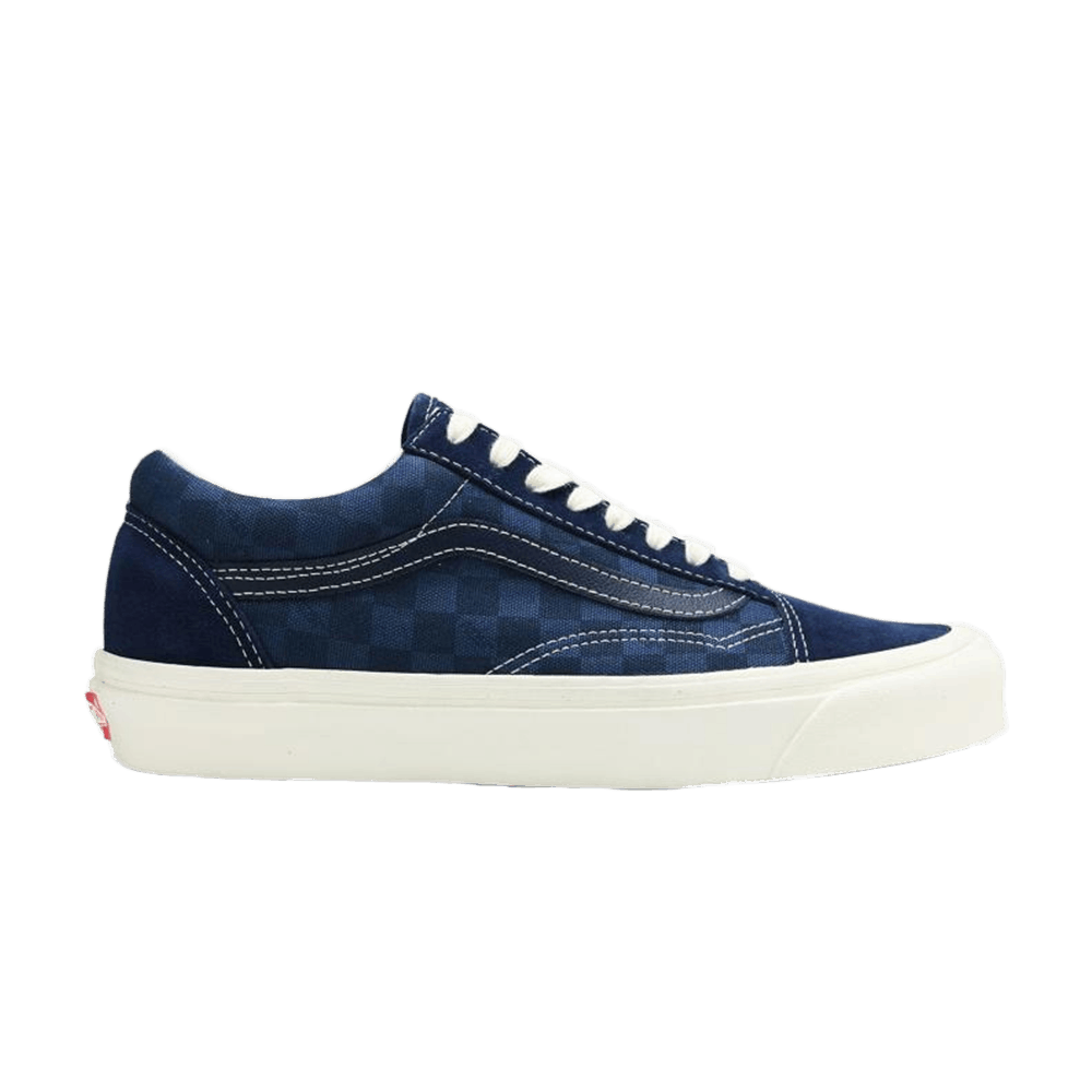 Кроссовки Vans Old Skool LX OG 'Blue Checkerboard'