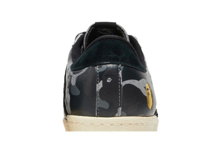 Кроссовки A Bathing Ape x Undeafeated x adidas Superstar 80s 'Black Camo'