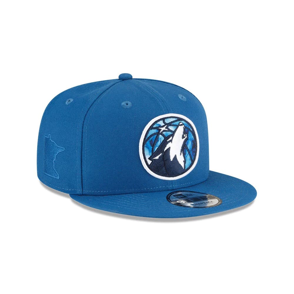 Бейсболка New Era Minnesota Timberwolves 9FIFTY Alternate 2024 City Edition NBA Snapback Hat
