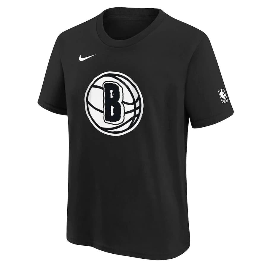 Brooklyn-Nets-2024-City-Edition-Essential-Logo-Youth-NBA-T-Shirt-2