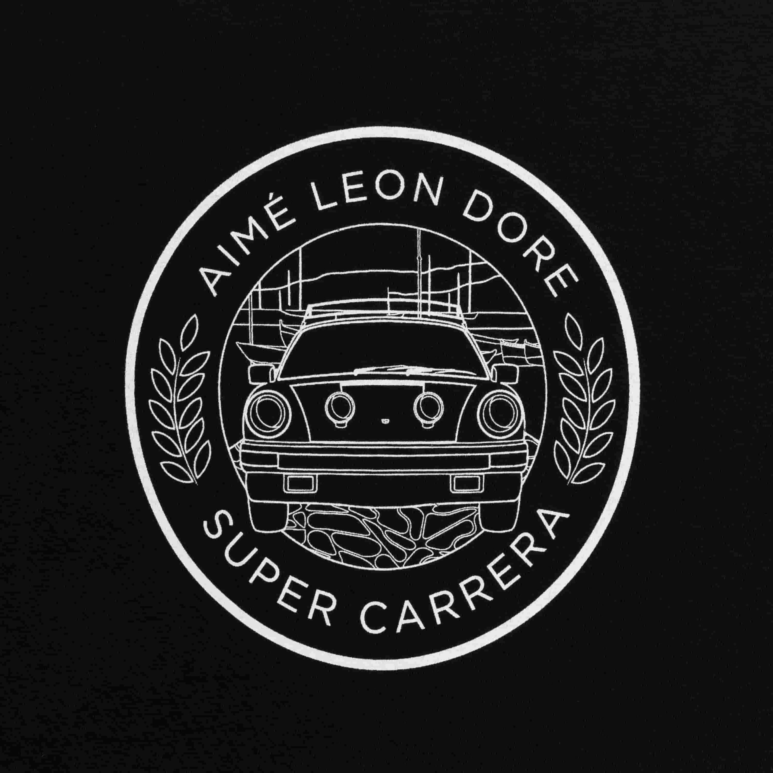 Aime-Leon-Dore-x-Porsche-911SC-Grille-Badge-T-shirt-Black-3-scaled