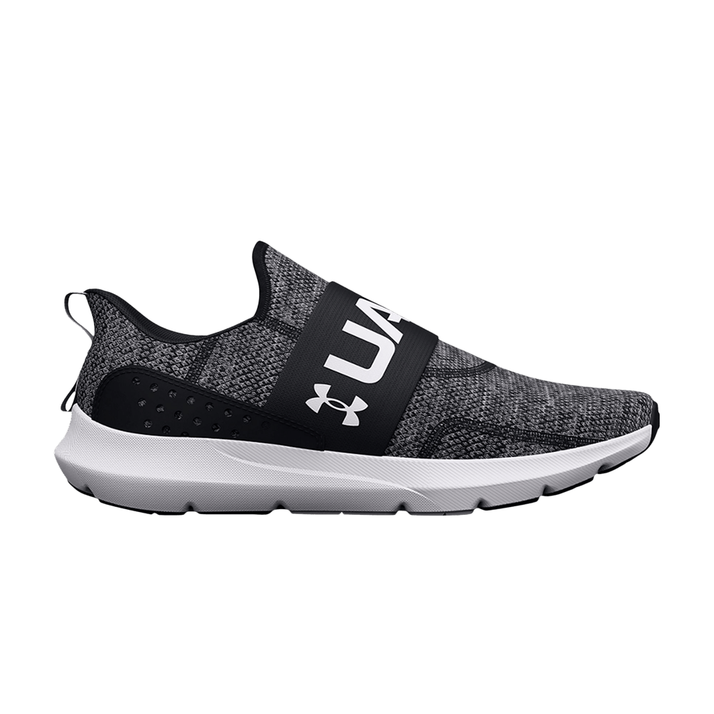 Кроссовки Under Armour Wmns Surge 3 Slip 'Black White'