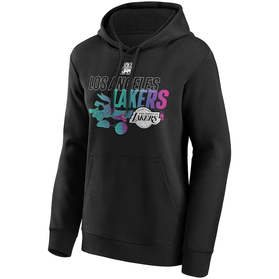 Худи Los Angeles Lakers Fanatics Branded Space Jam Baller Bugs Hoodie – Womens