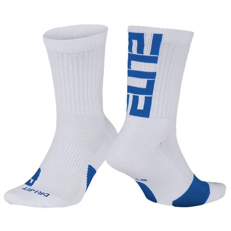 Спортивные носки Ehot Elite White-Blue Quarter Socks