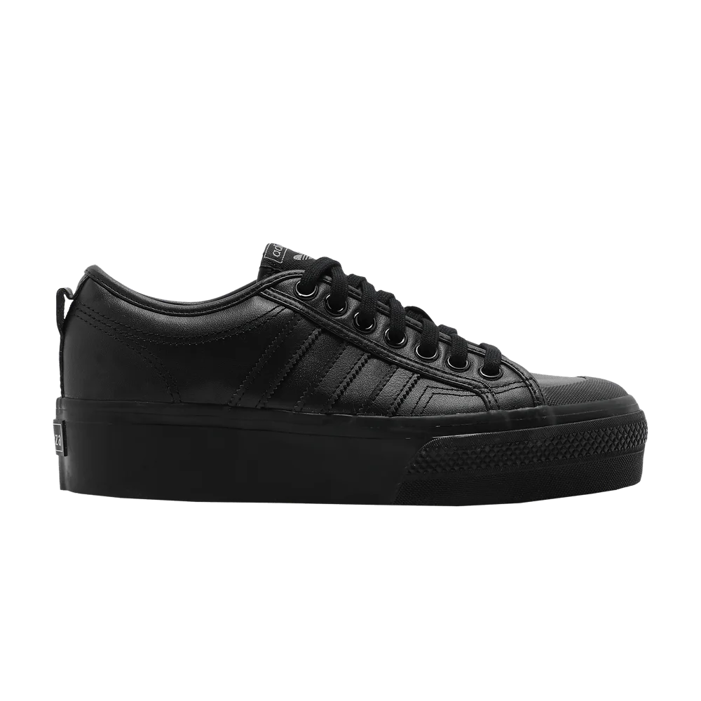 Adidas Wmns Nizza Platform 'Triple Black'