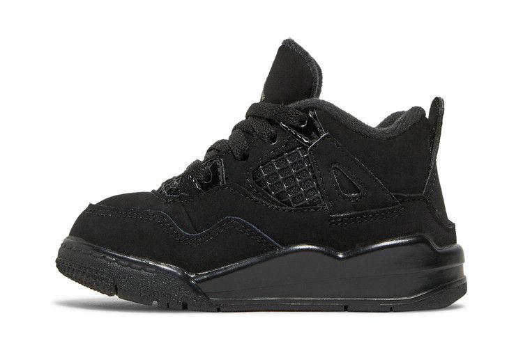 Кроссовки Air Jordan 4 Retro TD 'Black Cat' 2020