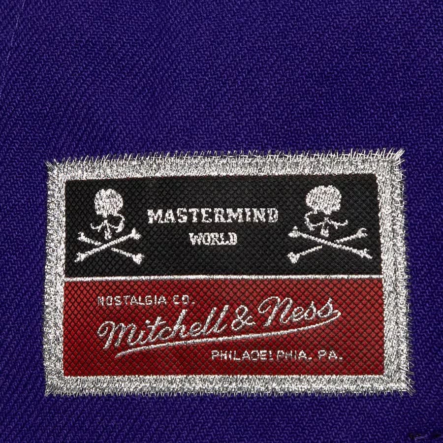 Mitchell-Ness-Purple-Yellow-Mastermind-Adjustable-Hat-2