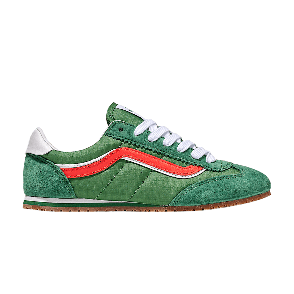 Кроссовки Vans Super Lowpro 'Fairway Green Red'