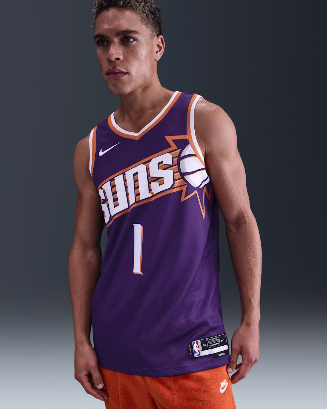 Баскетбольное джерси Nike NBA Devin Booker Phoenix Suns 23-24 Icon Edition Swingman