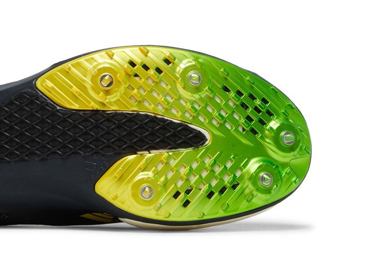 Кроссовки Adidas Adizero Ambition 'Black Solar Green'