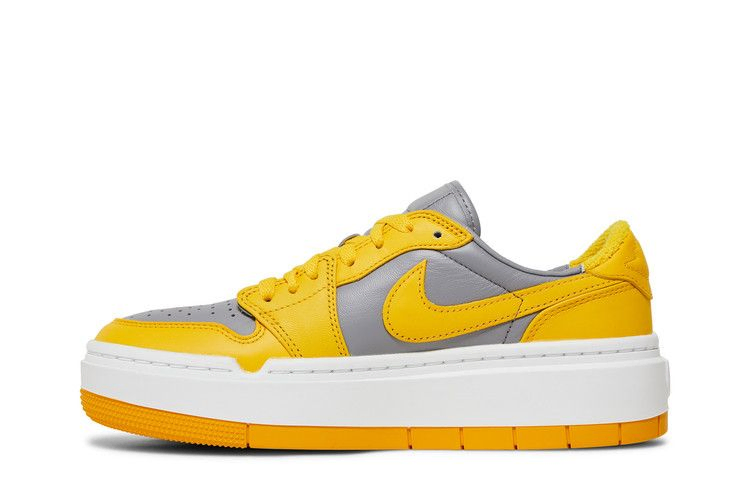 Кроссовки Wmns Air Jordan 1 Elevate Low 'Cement Grey Varsity Maize'
