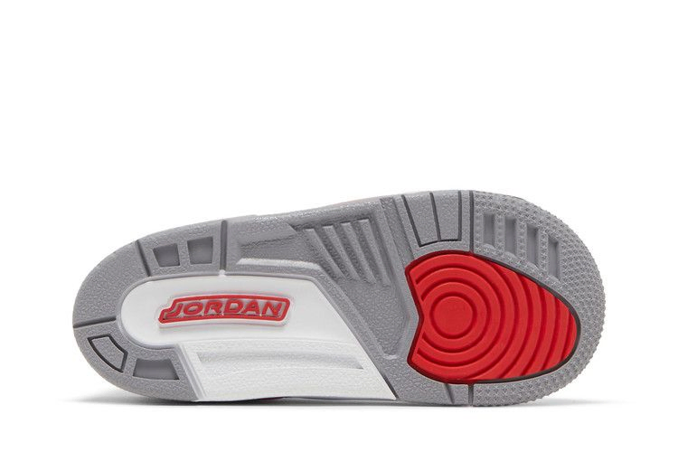 Кроссовки Air Jordan 3 Retro TD 'Fire Red' 2022