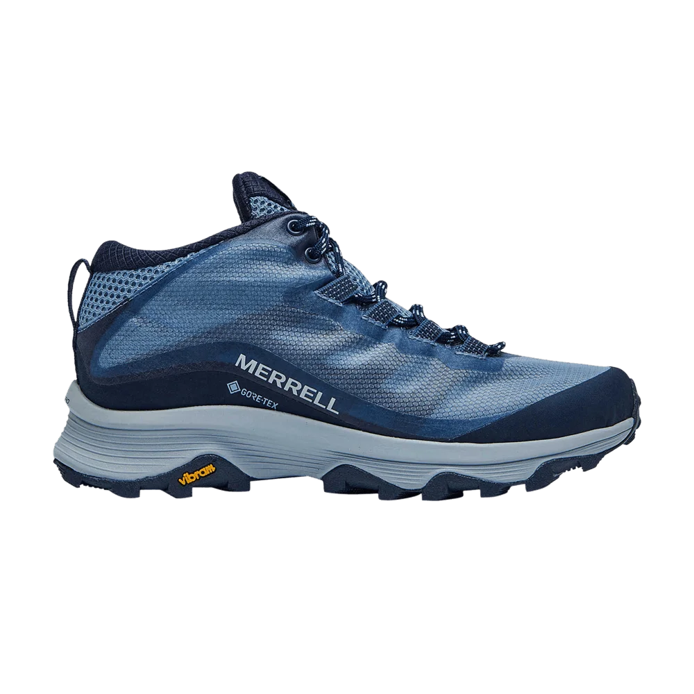 Кроссовки Merrell Wmns Moab Speed Mid GORE-TEX Wide 'Navy'