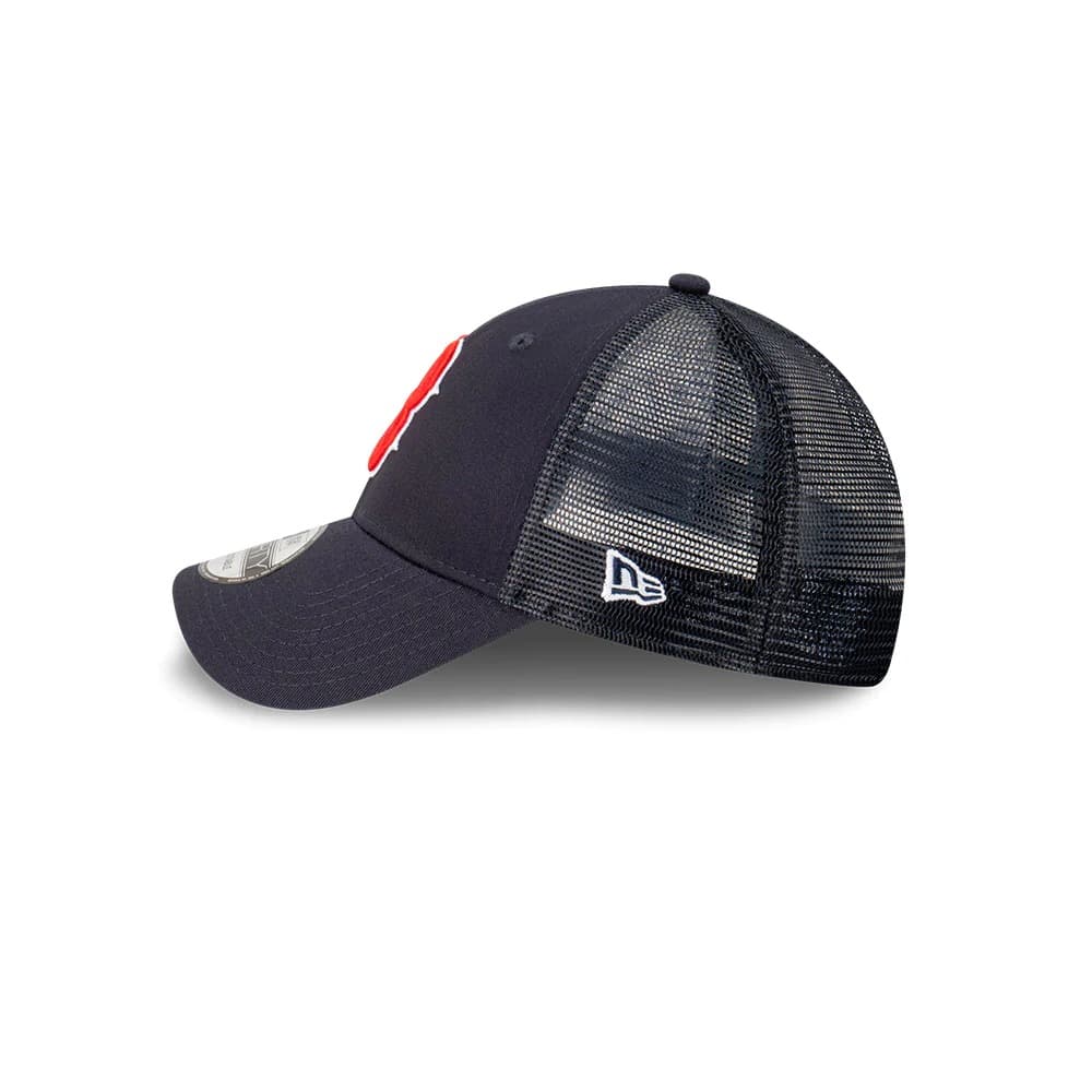New-Era-Boston-Red-Sox-Team-Colour-9FORTY-Trucker-MLB-Snapback-Hat-4