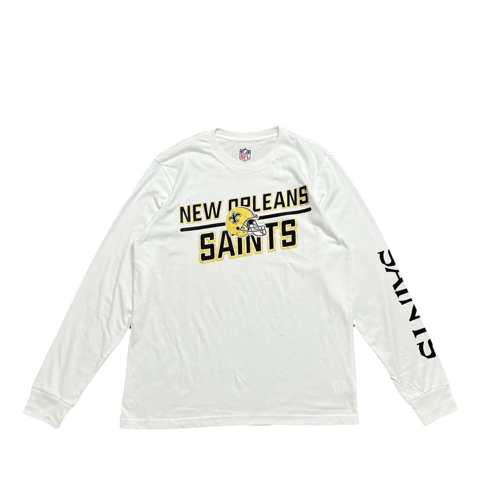 Лонгслив B20THER NFL New Orleans Saints White Longsleeve