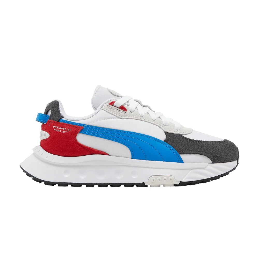 Кроссовки Puma Wild Rider Rollin Jr 'Ebony White'
