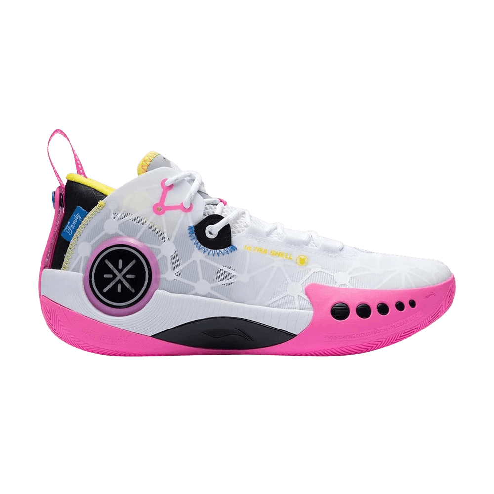 Кроссовки Li-Ning Wade Shadow 3 On Court 'White Pink'
