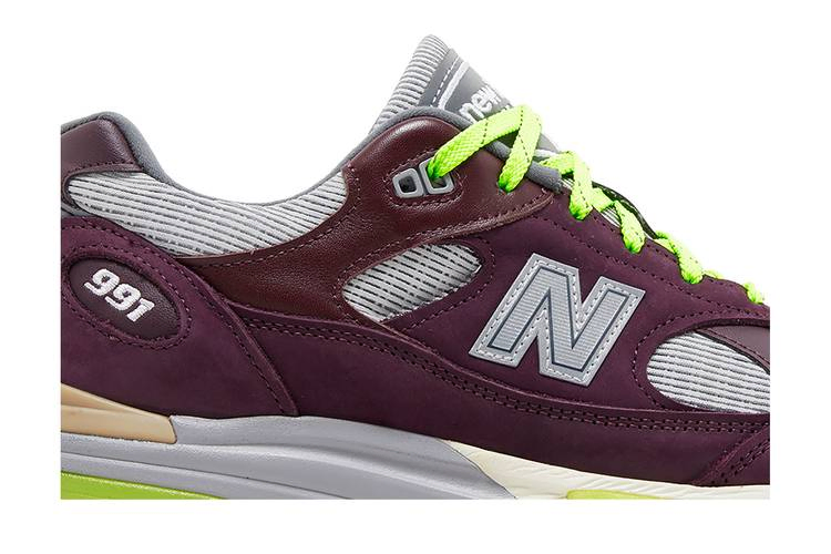 Кроссовки Patta x New Balance 991v2 Made in England 'Pickled Beet'