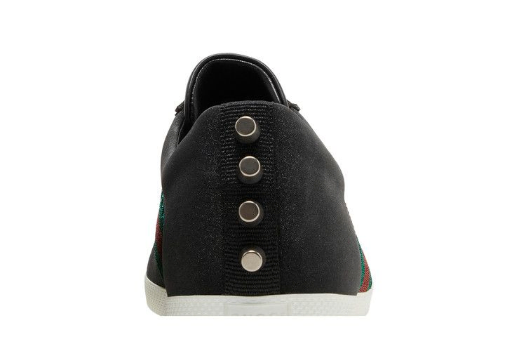 Кроссовки Gucci Glitter Web Stud Low 'Black'