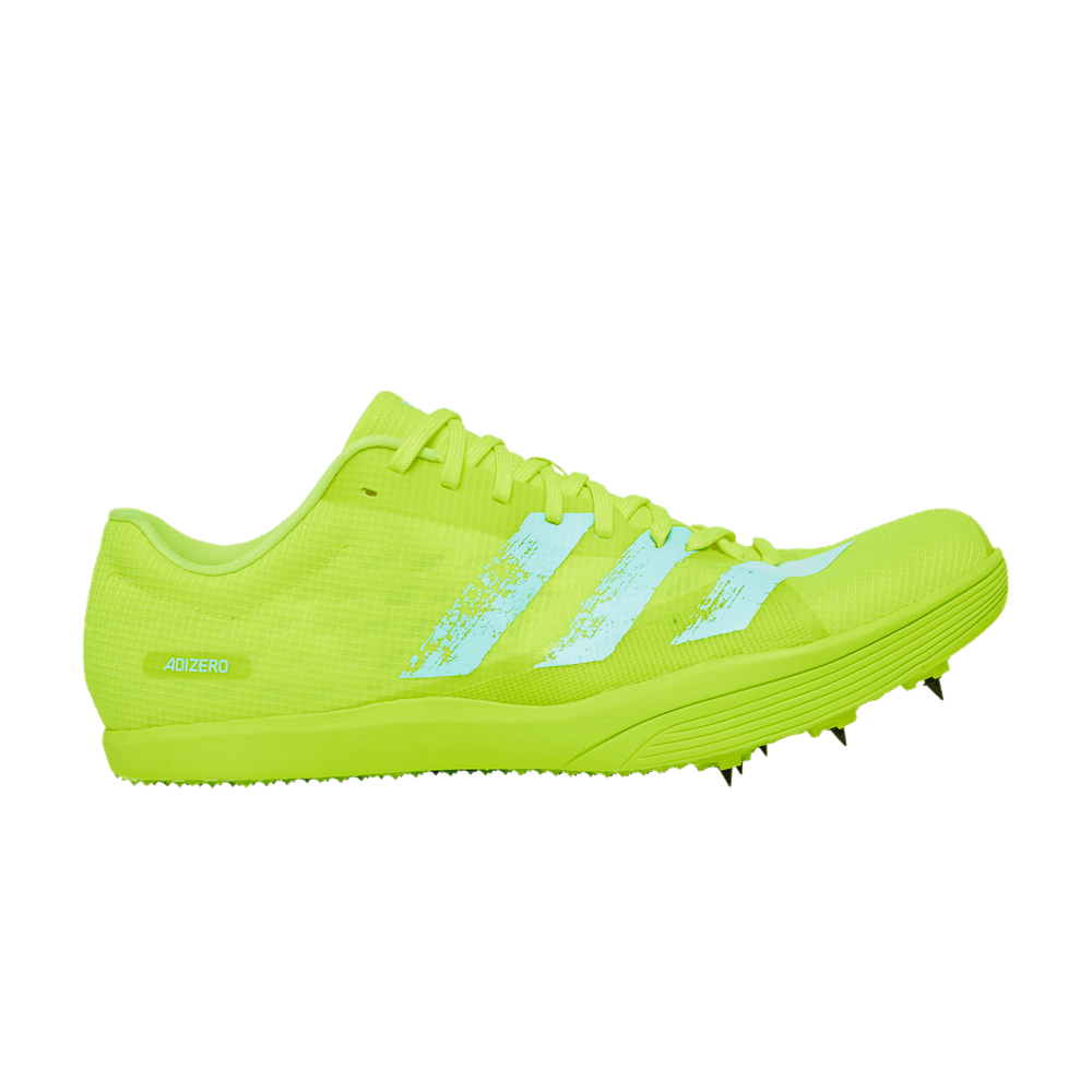 Кроссовки adidas Adizero Long Jump 'Solar Yellow Aqua'