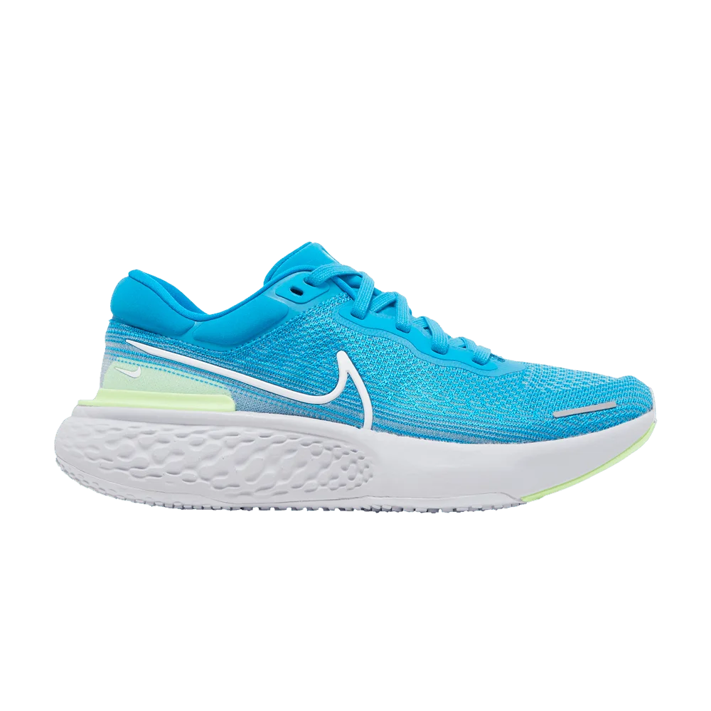 Кроссовки Nike ZoomX Invincible Run Flyknit 'Blue Orbit Lime Glow'
