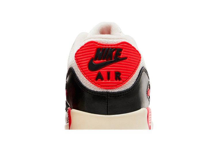 Кроссовки Nike Air Max 90 Premium Mesh GS 'Infrared'