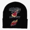 Mitchell-Ness-Black-Miami-Heat-Hardwood-Classics-Team-Origins-Cuffed-Knit-Hat-100x100