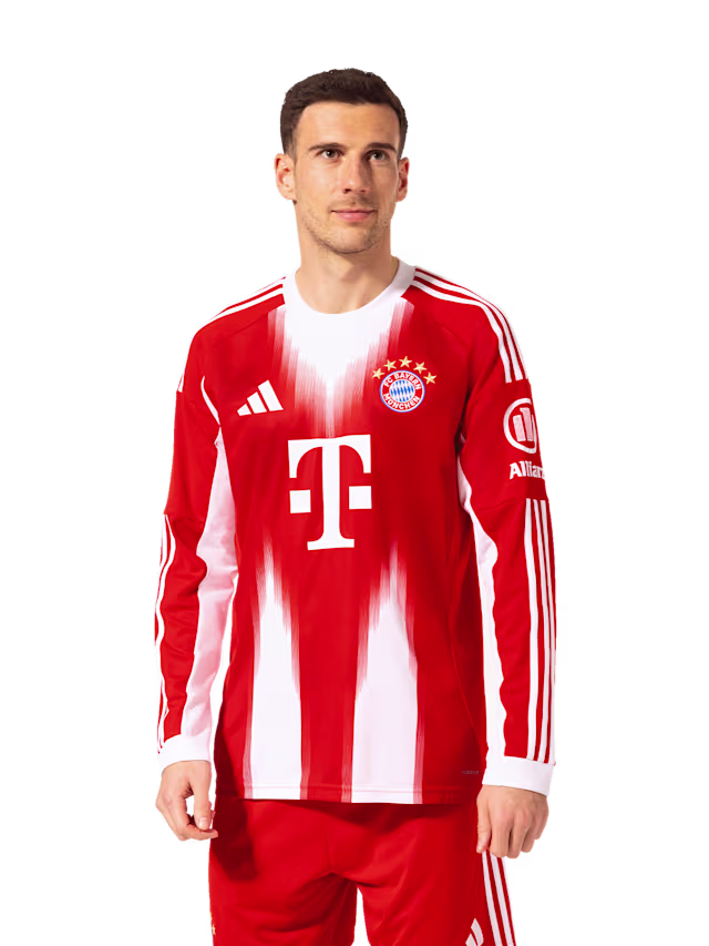 Футбольный лонгслив FC Bayern Munich Home Jersey 25-26 DAVIES 19